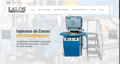 Desktop Screenshot of lalos.com.br